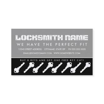 locksmith punch card