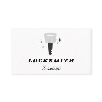 Locksmith Services Gray Key & Sparkle Classic