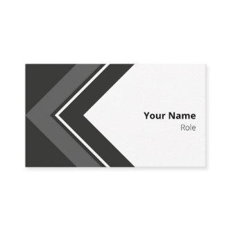 Logical Dark Grey Retro Arrow