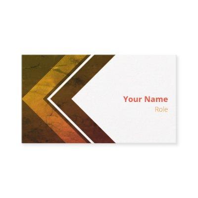 Logical Orange Retro Arrow