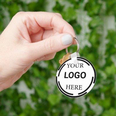 Logo Business Modern Minimal Designs Keychain