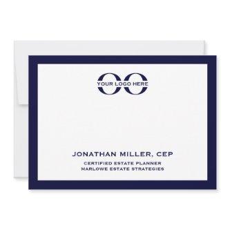 Logo Corporate Note Card