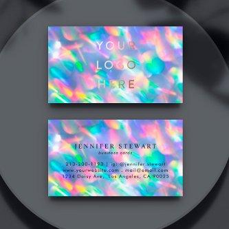 Logo Holographic Iridescent Ultra Modern