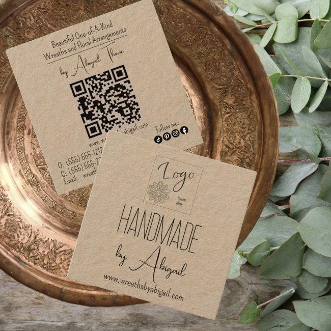 Logo Minimalist Handmade Handcrafted