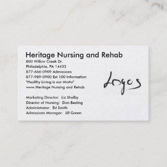 Logo Picture, Heritage Nursing and Rehab , 800 ...