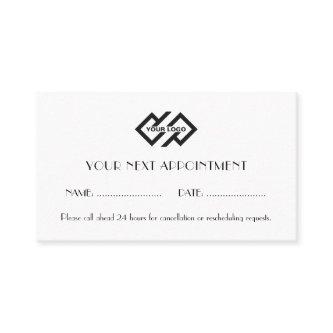 Logo Professional Appointment Card