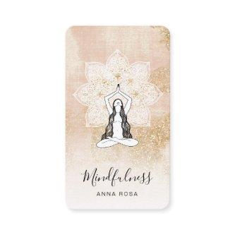 *~* Logo QR Meditation Mindfulness Mandala Goddess