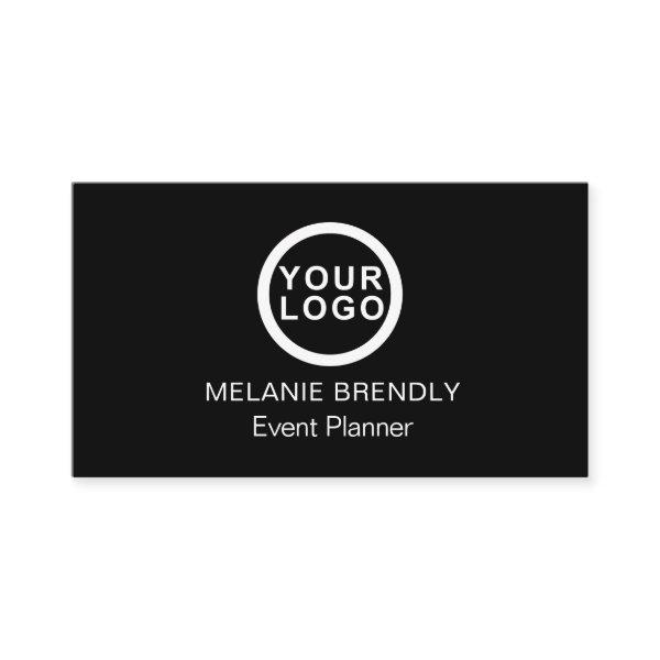 Logo Simple Modern Minimalist Black