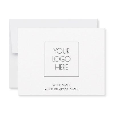 Logo Simple Note Card