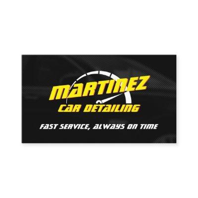 Logo style speed meter