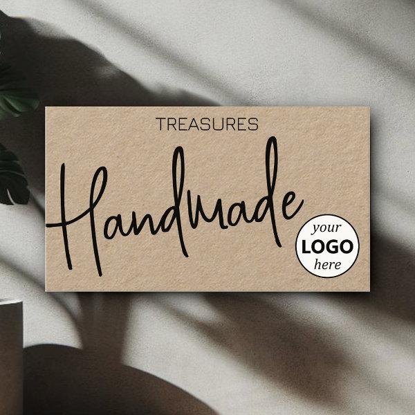 Logo Template Handmade Crafts Simple Clean Kraft