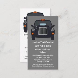 London Taxi  Double Sided