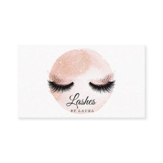 Long Lash Extension Makeup Artist Blush Pink