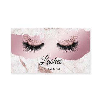 Long Lash Extension Makeup Artist Rose Gold
