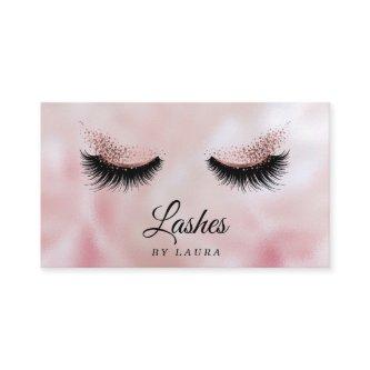 Long Lash Extension Makeup Artist Rose Gold