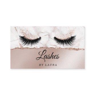 Long Lash Extension Makeup Artist Torn paper