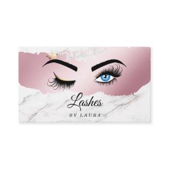 Long Lash Extension Makeup Artist Wink Eye