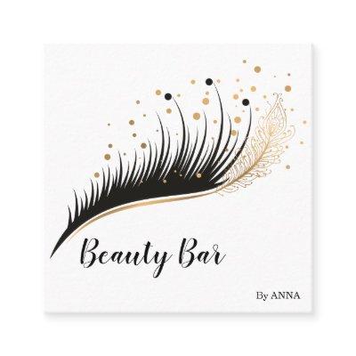 Long Lash Extension Makeup Feather Beauty Salon Square