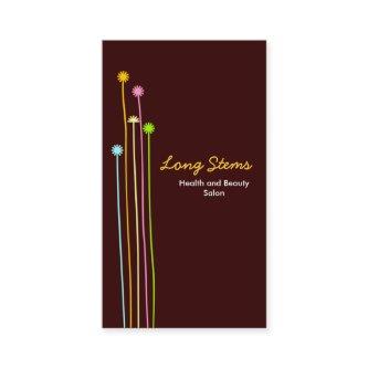 Long Stems II - Dark Brown