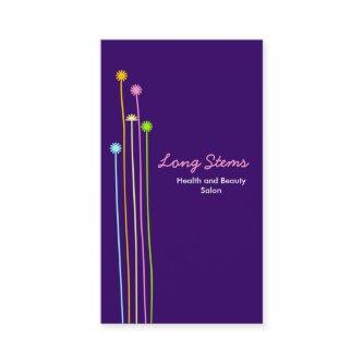 Long Stems II - Purple