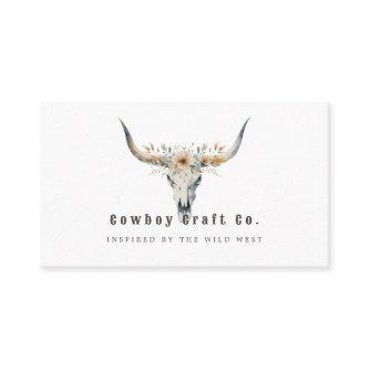 Longhorn skull western