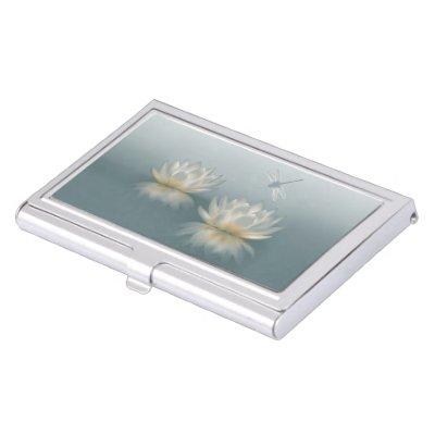 Lotus and Dragonfly  Holder