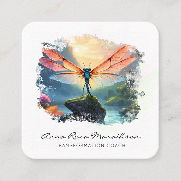 *~*  Lotus Colorful  Lily  Abstract Dragonfly  QR  Square