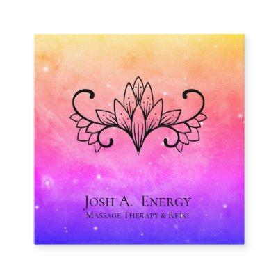 *~* Lotus Galaxy Lavender Pink Nebula Universe Square