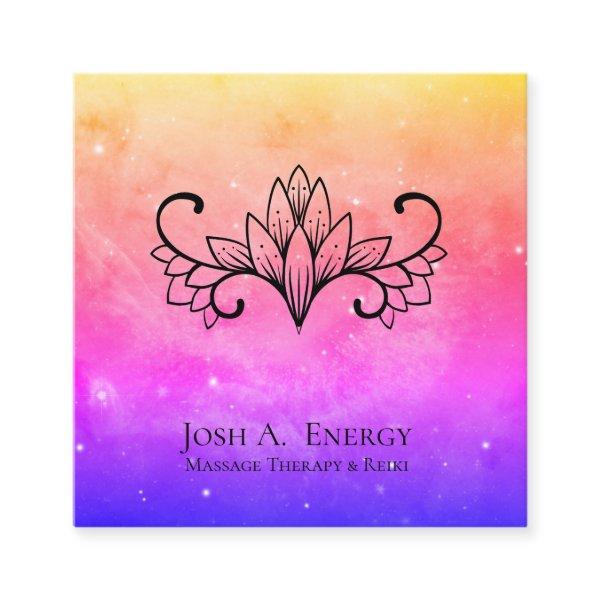 *~* Lotus Galaxy Lavender Pink Nebula Universe Square