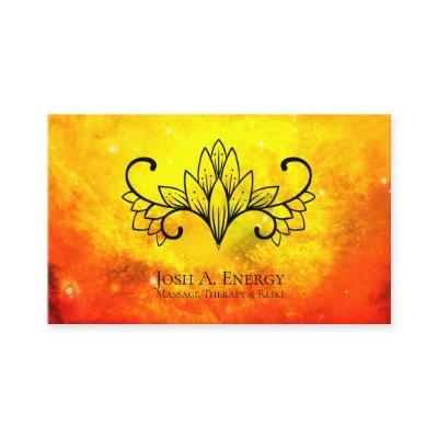 *~* Lotus Gold Galaxy Nebula Universe Orange