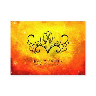 *~* Lotus Gold Nebula Galaxy Universe Orange