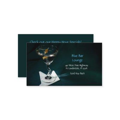 Lounge Dark Green Martini Bar