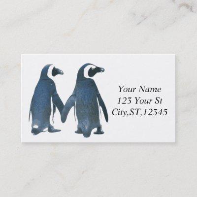 Love Birds Penguin Couple Thunder_Cove