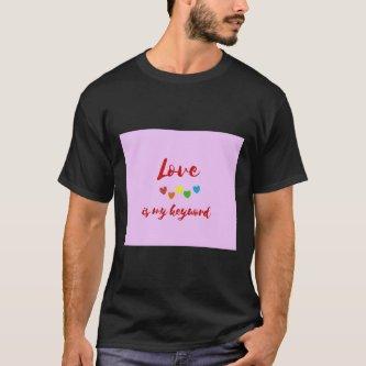 Love is my Keyword Mouse Pad  Mouse Pad T-Shirt