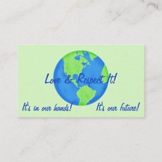 Love Respect Earth, Its Our Future