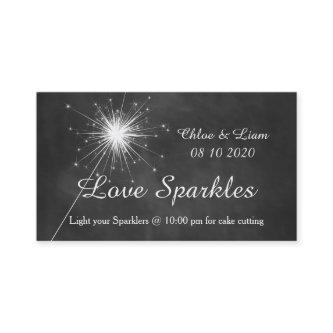 Love Sparkles - Sparkler Tag