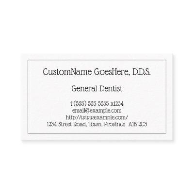 Low-Key General Dentist