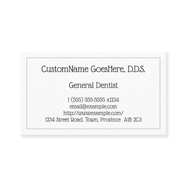 Low-Key General Dentist