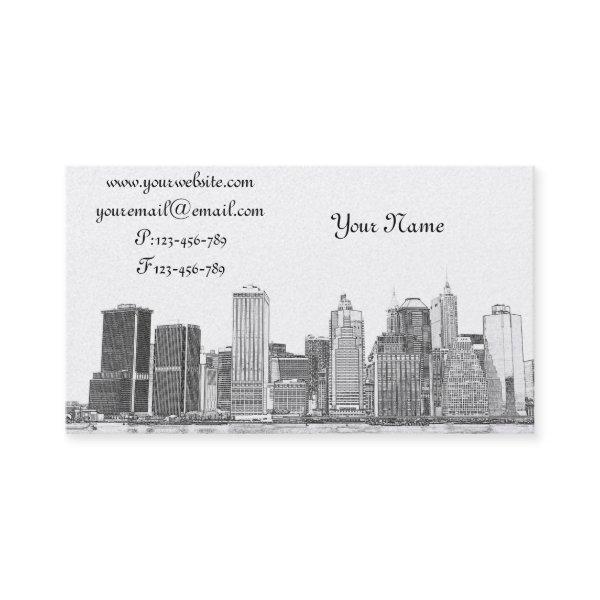lower Manhattan Skyline, New York City