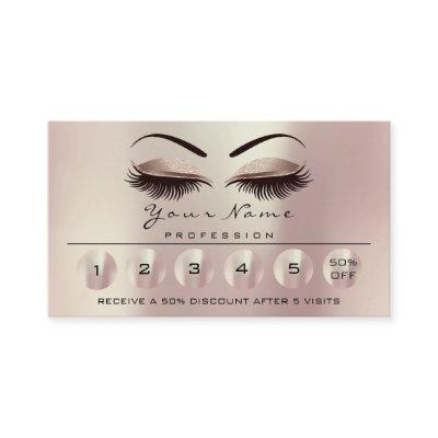 Loyality 6 Makeup Eyebrow Eyes Lashes Rose Brows