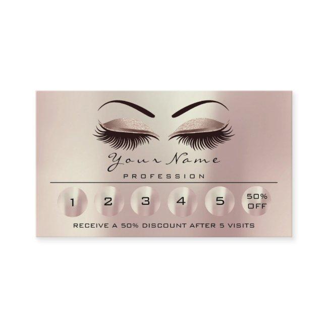 Loyality 6 Makeup Eyebrow Eyes Lashes Rose Brows