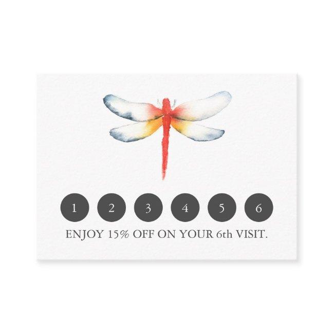 Loyalty Cards for Business Red Dragonfly