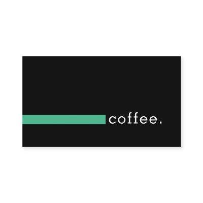 Loyalty Coffee Punch Modern Ocean Green