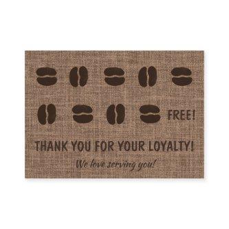 Loyalty Coffee Shop Latte Mug Beans Brown Art