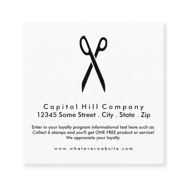 loyalty hair scissors square