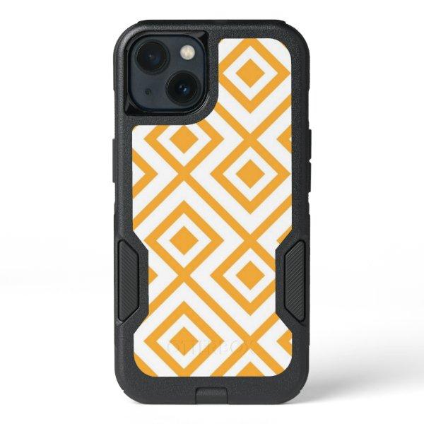 Lozenge shaped geometric pattern iPhone 13 case