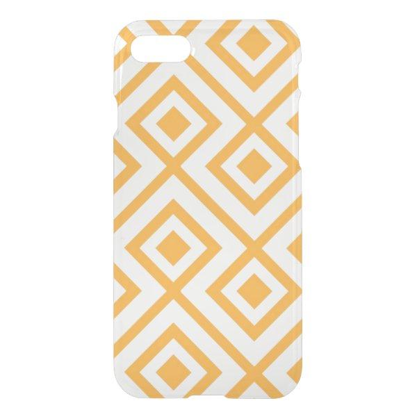 Lozenge shaped geometric pattern iPhone SE/8/7 case
