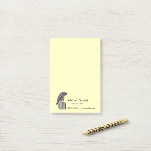 (lrg) - Falcon and Business Information Post-it Notes