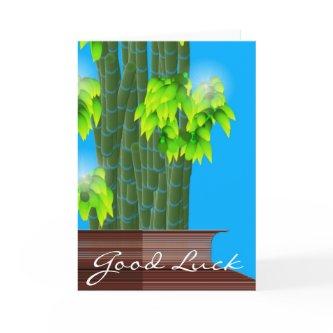 Lucky Bamboo, Good Luck Card