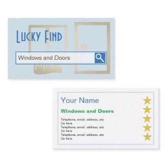 "Lucky Find" Windows and Doors